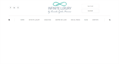 Desktop Screenshot of infiniteluxury.com.br