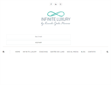 Tablet Screenshot of infiniteluxury.com.br